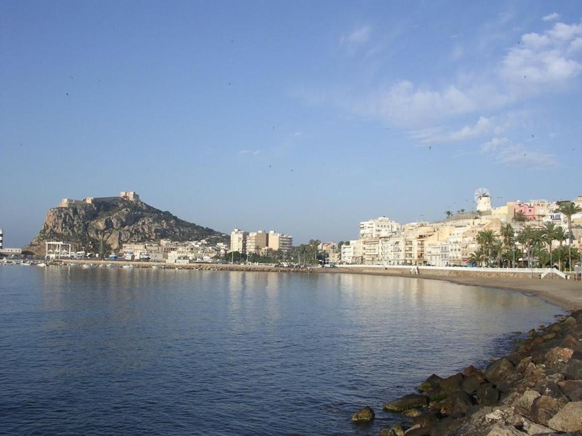 Primera Linea De Playa Con Vistas Al Mar Aguilas Exterior photo